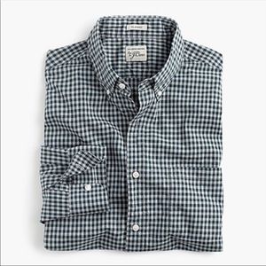 J. Crew secret wash shirt in beachside gingham